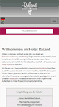 Mobile Screenshot of hotel-ruland.de